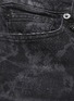  - R13 - 'Alison Skinny' ripped snakeskin print jeans