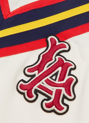  - GUCCI - x Major League Baseball 'LA Angels™' logo appliqué polo shirt