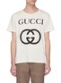 Main View - Click To Enlarge - GUCCI - GG logo oversized T-shirt