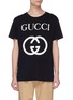 Main View - Click To Enlarge - GUCCI - GG logo oversized T-shirt