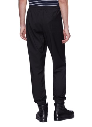 Back View - Click To Enlarge - 3.1 PHILLIP LIM - Stripe outseam virgin wool jogging pants