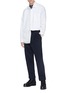 Figure View - Click To Enlarge - 3.1 PHILLIP LIM - 'Receipt' print layered shirt