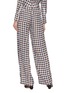Back View - Click To Enlarge - EQUIPMENT - 'Arwen' check plaid silk pants