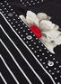  - EQUIPMENT - Mixed print tulle sleeve silk patchwork shirt