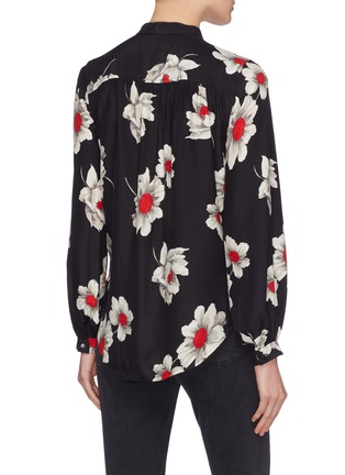 Back View - Click To Enlarge - EQUIPMENT - 'Cornelia' floral print silk shirt