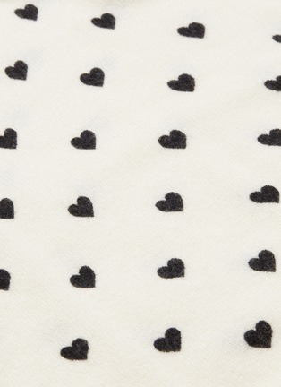  - EQUIPMENT - 'Sloane' heart print cashmere sweater