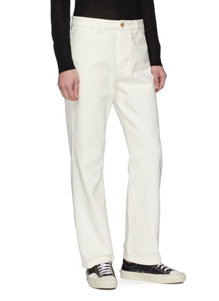 Front View - Click To Enlarge - ACNE STUDIOS - Straight leg twill pants