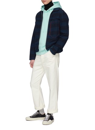 Figure View - Click To Enlarge - ACNE STUDIOS - Straight leg twill pants
