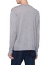 Back View - Click To Enlarge - ACNE STUDIOS - Planet embroidered Merino wool sweater