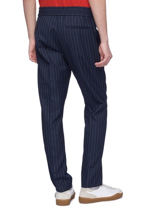 Back View - Click To Enlarge - ACNE STUDIOS - 'Ryder' pinstripe twill jogging pants