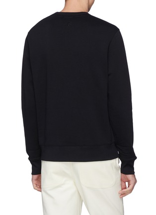 Back View - Click To Enlarge - ACNE STUDIOS - Logo embroidered sweatshirt