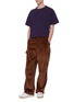 Figure View - Click To Enlarge - ACNE STUDIOS - Logo print garment dyed oversized T-shirt