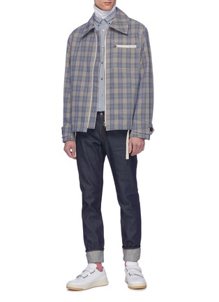 Figure View - Click To Enlarge - ACNE STUDIOS - 'Isherwood' chambray shirt