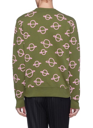 Back View - Click To Enlarge - ACNE STUDIOS - 'Faise Planets' graphic print sweatshirt