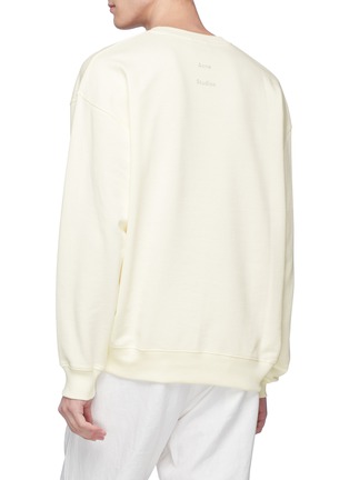 Back View - Click To Enlarge - ACNE STUDIOS - Hippo graphic print sweatshirt