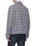 Back View - Click To Enlarge - ACNE STUDIOS - Check plaid shirt jacket