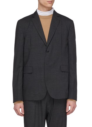 Main View - Click To Enlarge - ACNE STUDIOS - 'Antibes' notched lapel wool soft blazer