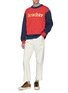 Figure View - Click To Enlarge - ACNE STUDIOS - Face patch T-shirt