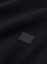  - ACNE STUDIOS - 'Nalon Face' patch wool sweater