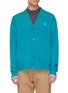 Main View - Click To Enlarge - ACNE STUDIOS - 'Neve Face' patch wool cardigan