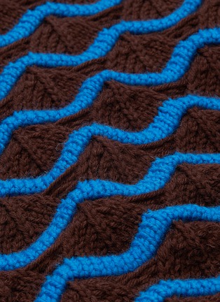  - ACNE STUDIOS - Chunky wavy stripe wool sweater