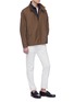 Figure View - Click To Enlarge - ALTEA - Virgin wool blend shirt jacket