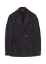 Main View - Click To Enlarge - BARENA - 'Mosto Rupe' knit double breasted soft blazer