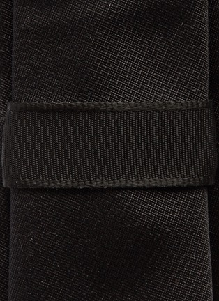 Detail View - Click To Enlarge - NEIL BARRETT - Dog tag jacquard silk tie