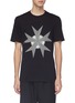 Main View - Click To Enlarge - NEIL BARRETT - Geometric appliqué T-shirt