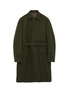 Main View - Click To Enlarge - RING JACKET - Belted melton raglan trench coat