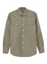 Main View - Click To Enlarge - RING JACKET - Chest pocket canvas shirt