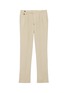 Main View - Click To Enlarge - RING JACKET - Buckled tab pleated twill chinos
