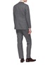 Back View - Click To Enlarge - RING JACKET - 'New Balloon' wool suit