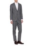 Front View - Click To Enlarge - RING JACKET - 'New Balloon' wool suit