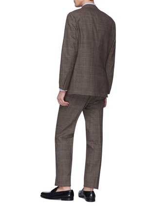 Back View - Click To Enlarge - RING JACKET - '269E' check plaid wool suit