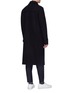 Back View - Click To Enlarge - WOOYOUNGMI - Toggle-and-loop front melton coat