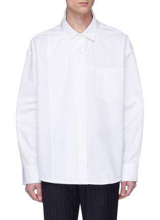 Main View - Click To Enlarge - WOOYOUNGMI - Panelled shirt