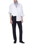 Figure View - Click To Enlarge - WOOYOUNGMI - Panelled shirt