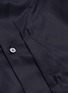  - WOOYOUNGMI - Mandarin collar layered front panel shirt