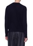 Back View - Click To Enlarge - WOOYOUNGMI - Panelled cashmere sweater