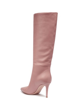 Detail View - Click To Enlarge - GIANVITO ROSSI - 'Suzan' leather mid calf boots