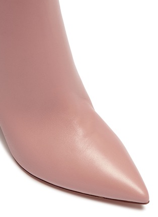 Detail View - Click To Enlarge - GIANVITO ROSSI - 'Suzan' leather mid calf boots