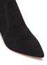 Detail View - Click To Enlarge - GIANVITO ROSSI - Bouclé knit sock boots