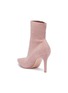 Detail View - Click To Enlarge - GIANVITO ROSSI - 'Fiona' bouclé knit sock ankle boots