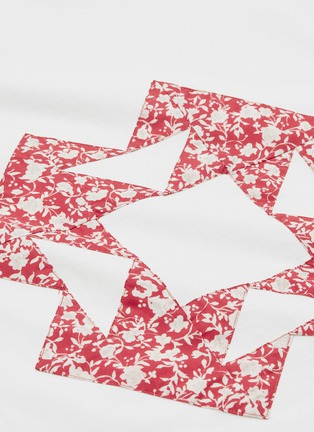  - CALVIN KLEIN 205W39NYC - Floral geometric appliqué T-shirt