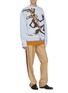 Figure View - Click To Enlarge - CALVIN KLEIN 205W39NYC - x Looney Tunes™ 'Ralph Wolf' jacquard virgin wool sweater