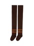 Main View - Click To Enlarge - CHLOÉ - Logo intarsia thigh high socks