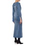 Back View - Click To Enlarge - CHLOÉ - Layered sweater panel silk blend knit tank dress