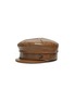 Main View - Click To Enlarge - GIGI BURRIS MILLINERY - 'Georgie' leather newsboy cap