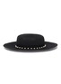 Figure View - Click To Enlarge - EUGENIA KIM - 'Colette' faux pearl straw boater hat